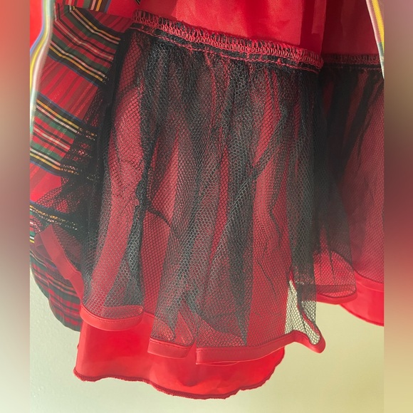 Girls size 4 tartan pattern holiday dress - Picture 7 of 7